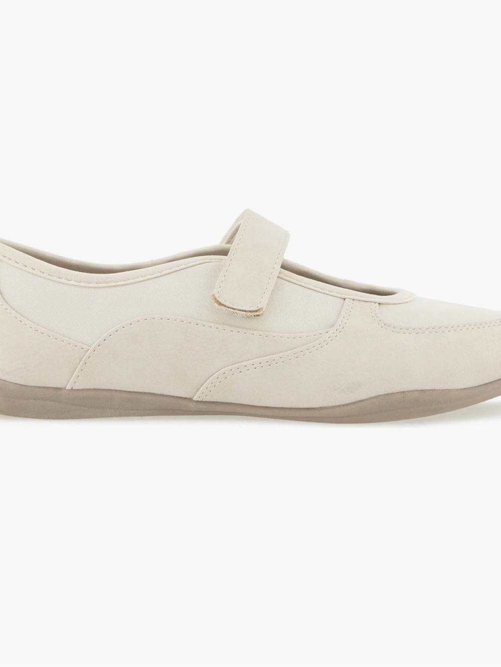 UNIONBAY women cream Mary Jane Hook-and-Loop Casual Shoes sneakers Size 8.5 - Picture 2 of 11